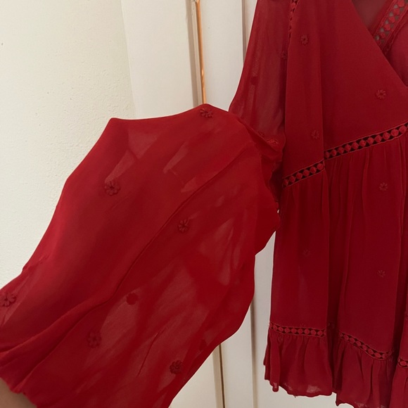 Sézane red top - Picture 2 of 2